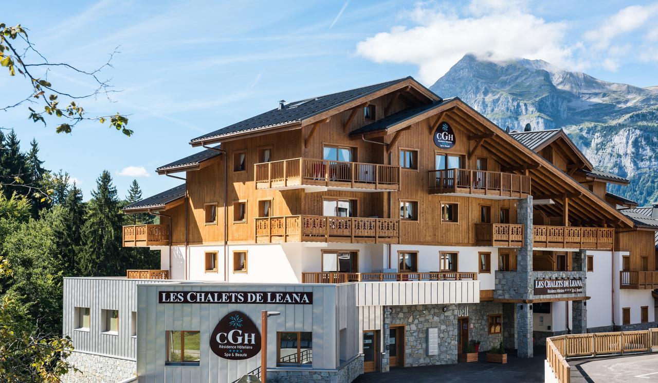 Cgh Residence Boutique Les Chalets De Leana Les Carroz d'Araches Ngoại thất bức ảnh