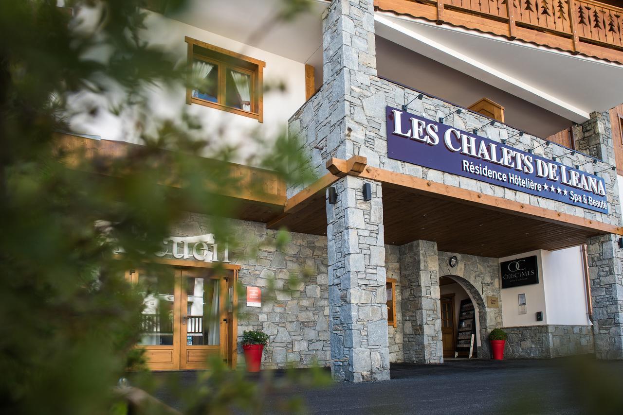 Cgh Residence Boutique Les Chalets De Leana Les Carroz d'Araches Ngoại thất bức ảnh